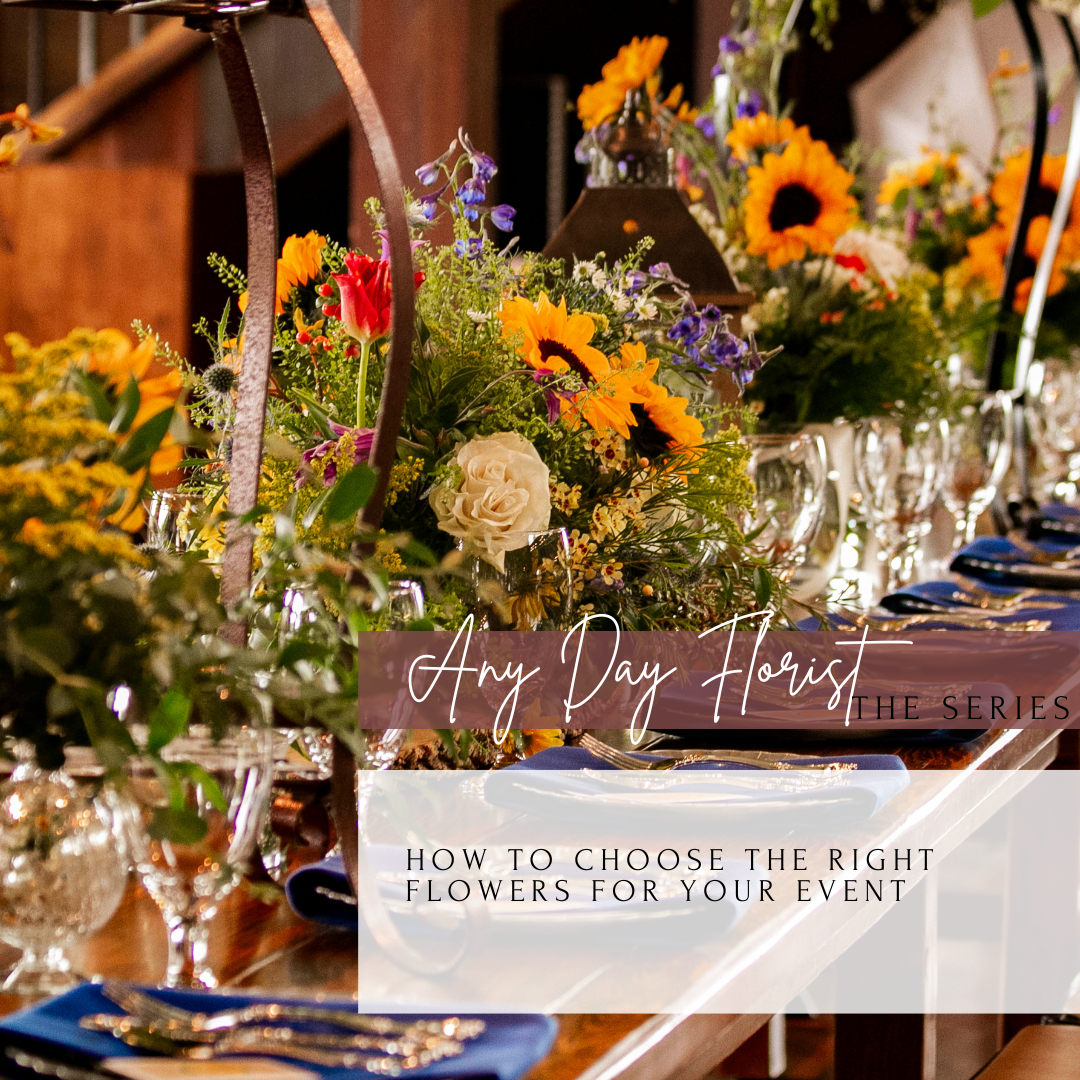 How to Choose the Right Flowers for Your Event in 2024