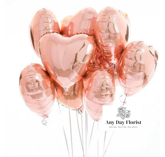 Rose Gold Heart | Foil Balloon