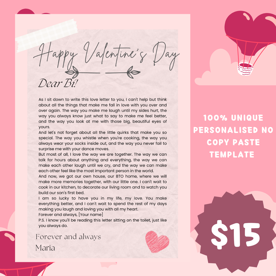 Valentine's Day Letter Writing Service